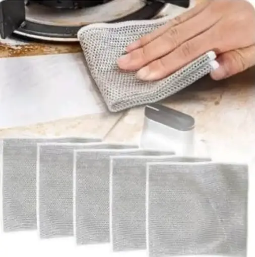 Steel Wire Dish Cloth (pack of 10)